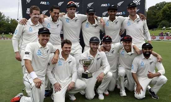 New Zealand's 1st 4 consecutive test series win in 88 years