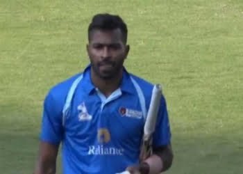 Hardik Pandya Returns To Cricket With Explosive Innings In DY Patil T20 Cup