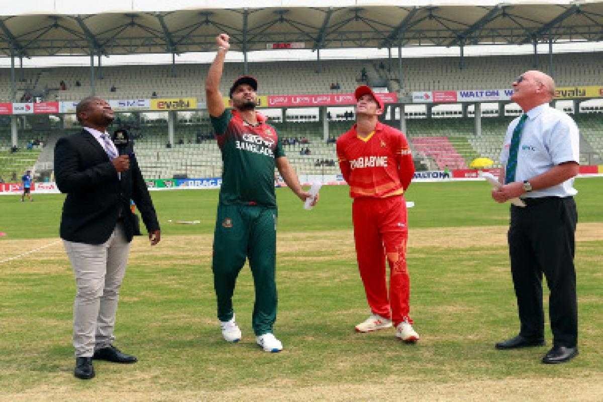 Bangladesh Vs Zimbabwe 3rd ODI In Sylhet