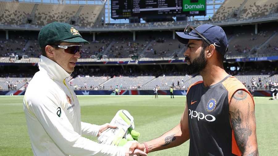 Tim Paine, Virat Kohli