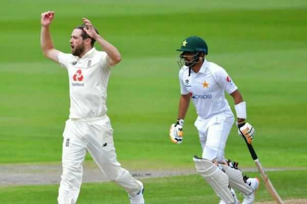 Babar Azam stars as Pakistan frustrate England on Rain affected Day 1