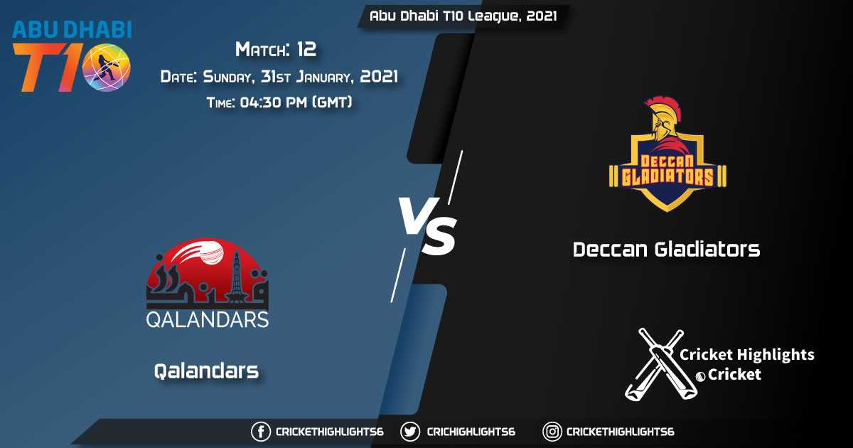 Qalandars-vs-Deccan-Gladiators,-Match-12,-January-31,-2021-Live-Cricket-Score,-Abu-Dhabi-T10-League,-2021