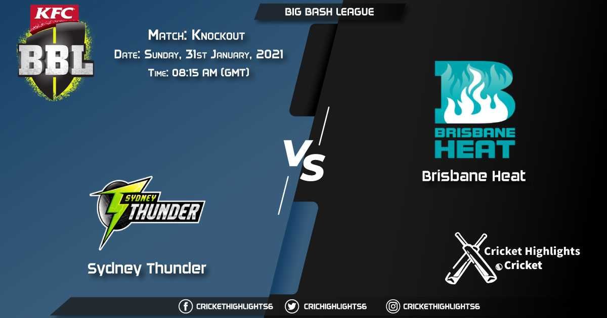 Sydney-Thunder-vs-Brisbane-Heat,-Knockout,-January-31,-2021-Live-Cricket-Score,-Big-Bash-League,-2021