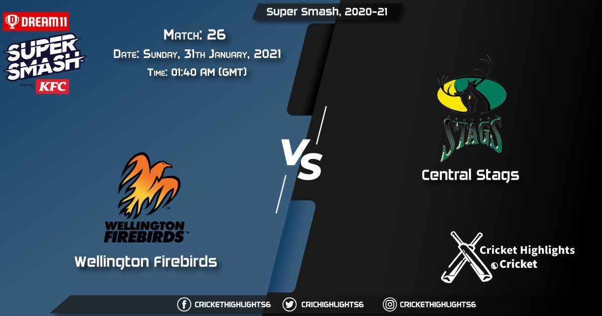 Wellington-Firebirds-vs-Central-Stags,-Match-26,-January-31,-2021-Live-Cricket-Score,-Super-Smash,-2020-21
