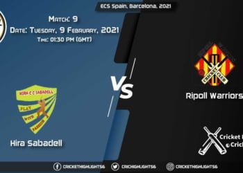 Hira-Sabadell-vs-Ripoll-Warriors,-Match-9,-February-9,-2021-Live-Cricket-Score,-ECS-Spain,-Barcelona,-2021