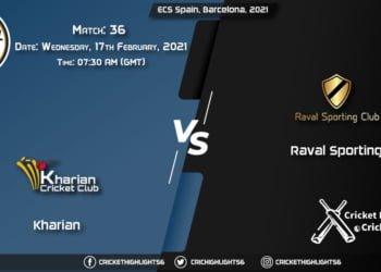Kharian-vs-Raval-Sporting,-Match-36,-February-17,-2021-Live-Cricket-Score,-ECS-Spain,-Barcelona,-2021