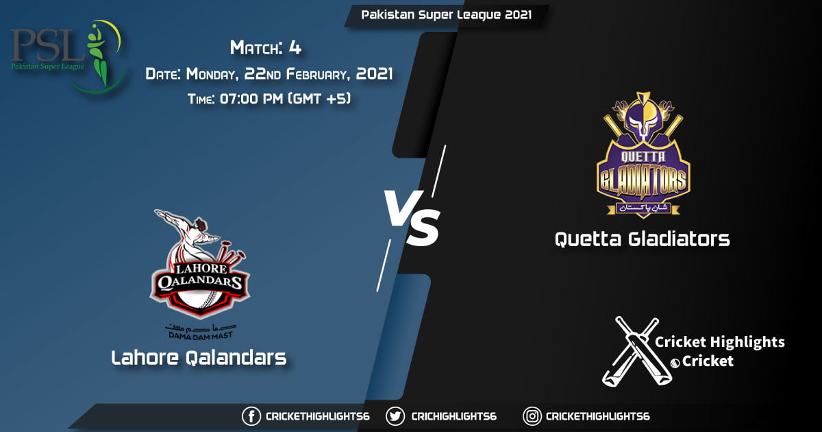Lahore-Qalandars-vs-Quetta-Gladiators,-Match-4,-February-22,-2021-Live-Cricket-Score,-Pakistan-Super-League-2021