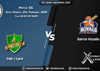 Pak-I-Care-vs-Barna-Royals,-Match-55,-February-22,-2021-Live-Cricket-Score,-ECS-Spain,-Barcelona,-2021