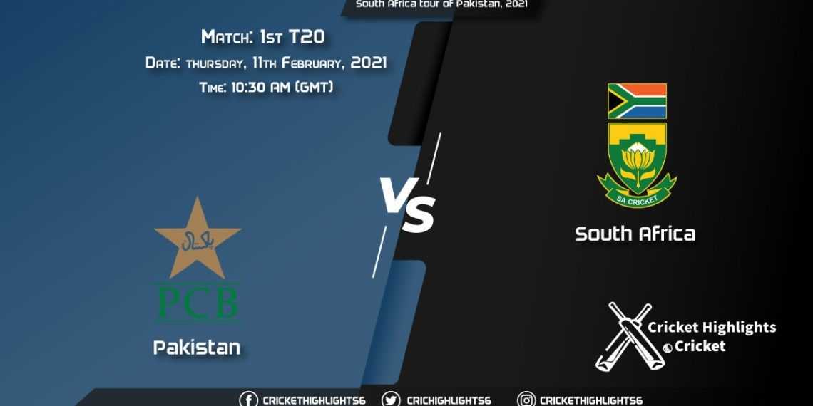Pakistan vs South Africa 1st T20I Highlights February 11 2021
