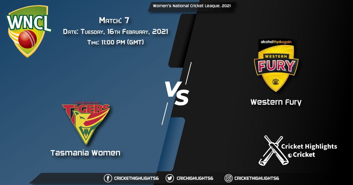 Tasmania-Women-vs-Western-Fury,-Match-7,-February-16,-2021-Live-Cricket-Score,-Women's-National-Cricket-League,-2021