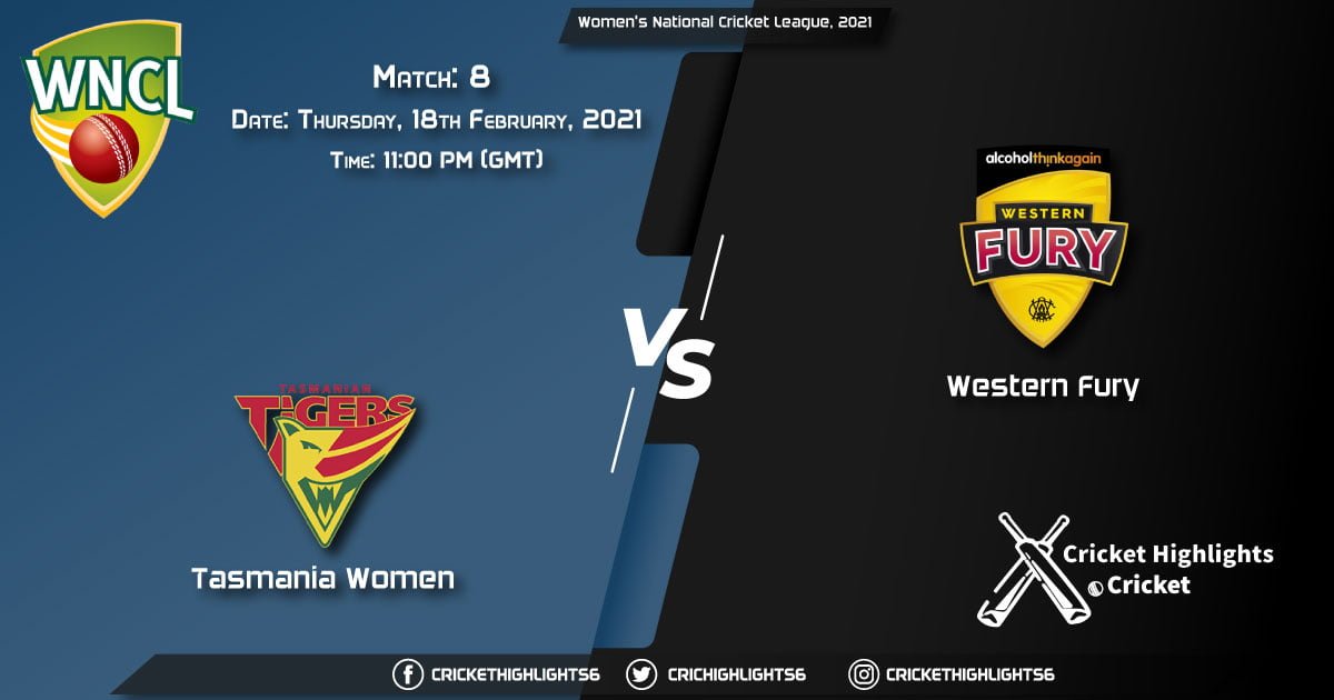 Tasmania-Women-vs-Western-Fury,-Match-8,-February-18,-2021-Live-Cricket-Score,-Women's-National-Cricket-League,-2021