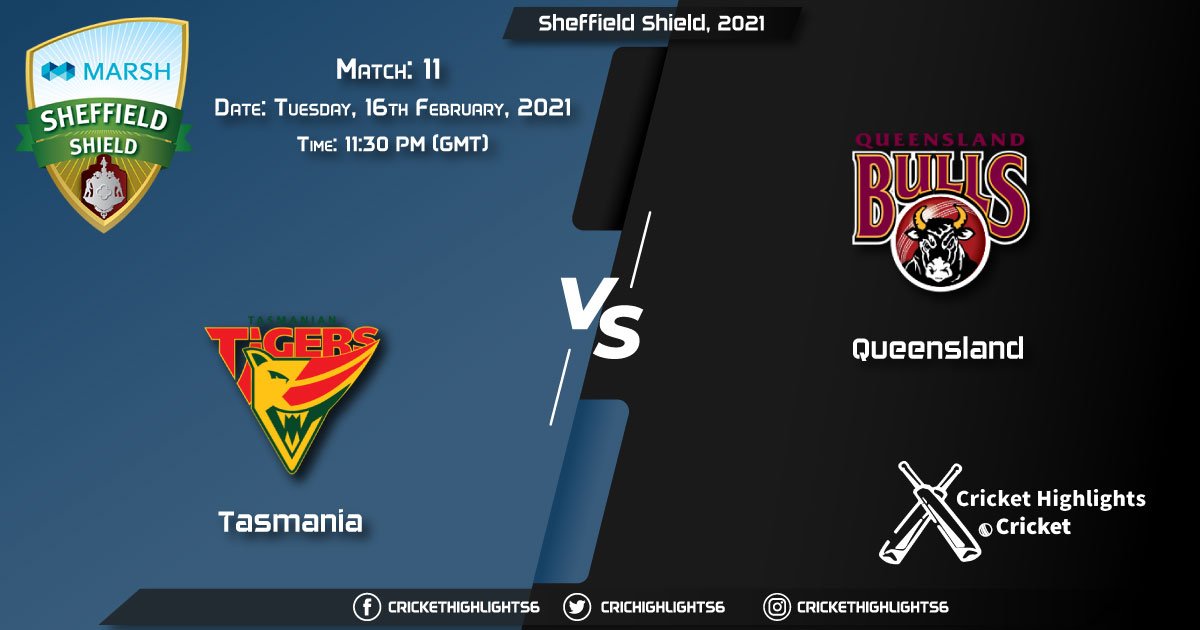 Tasmania-vs-Queensland,-Match-12,-February-16,-2021-Live-Cricket-Score,-Sheffield-Shield,-2021