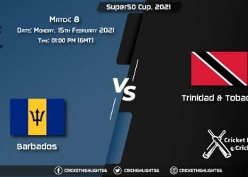 Trinidad and Tobago Red Force vs Barbados Pride, Match 8, February 15, 2021 Live Cricket Score, Super50 Cup, 2021