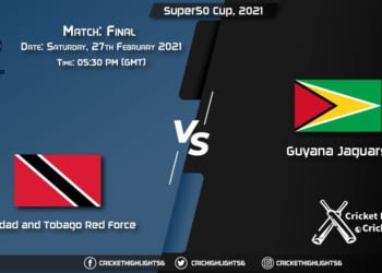 Trinidad-and-Tobago-Red-Force-vs-Guyana-Jaguars,-Final,-February-27,-2021-Live-Cricket-Score,-Super50-Cup,-2021