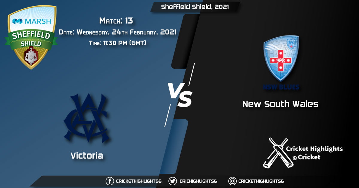 Victoria-vs-New-South-Wales,-Match-13,-February-24,-2021-Live-Cricket-Score,-Sheffield-Shield,-2021
