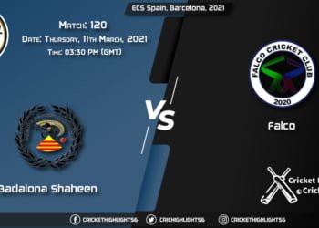 Badalona-Shaheen-vs-Falco,-Match-120,-March-11,-2021-Live-Cricket-Score,-ECS-Spain,-Barcelona,-2021