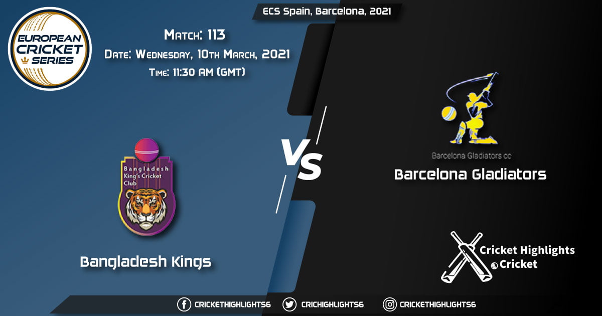 Bangladesh-Kings-vs-Barcelona-Gladiators,-Match-113,-March-10,-2021-Live-Cricket-Score,-ECS-Spain,-Barcelona,-2021