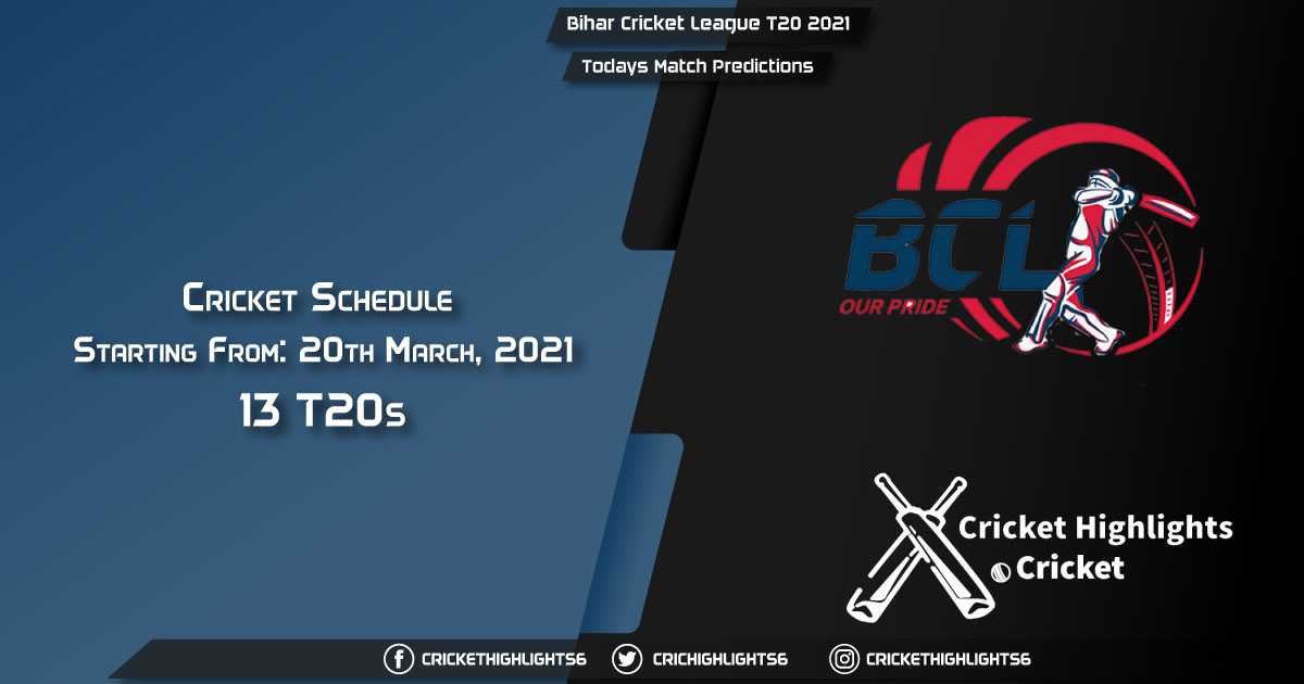 Bihar Cricket League T20, 2021, 2nd Semi-Final: DD vs BB, Playing 11 & Today's Match Predictions