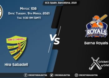 Hira-Sabadell-vs-Barna-Royals,-Match-108,-March-9,-2021-Live-Cricket-Score,-ECS-Spain,-Barcelona,-2021