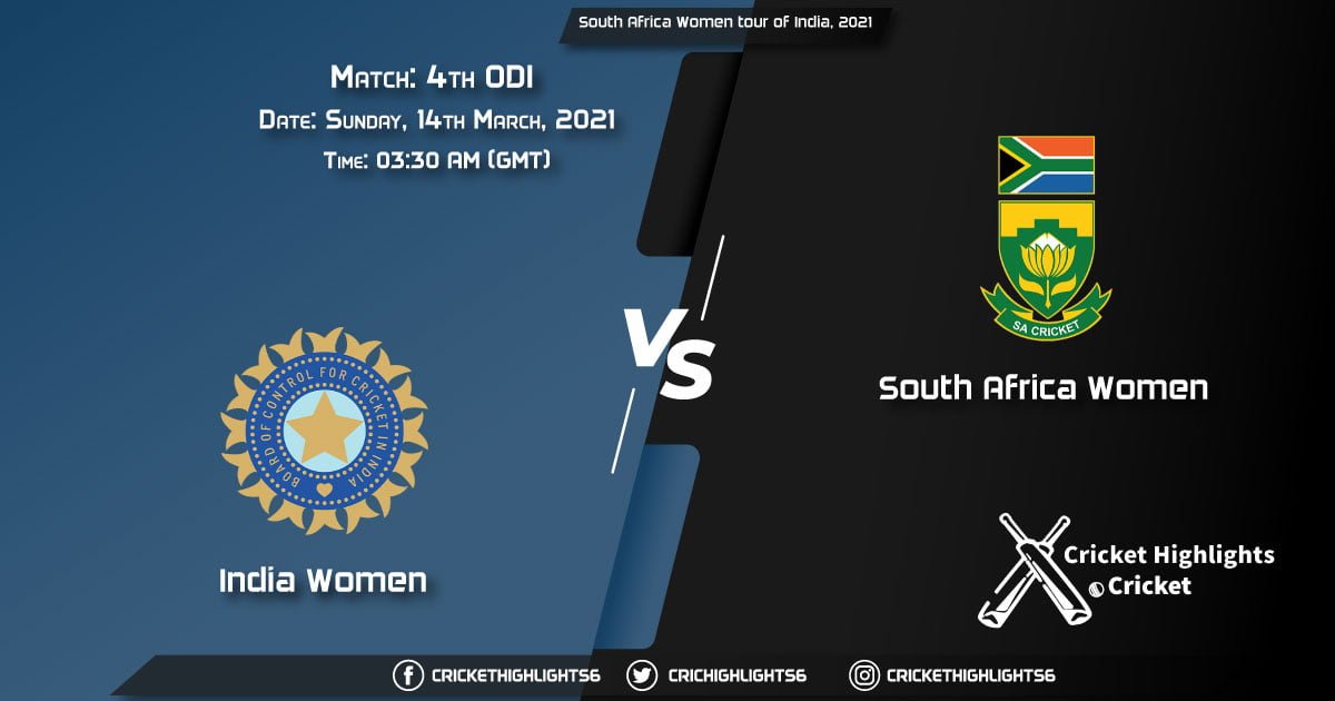 India-Women-vs-South-Africa-Women,-4th-ODI,-March-14,-2021-Live-Cricket-Score,-South-Africa-Women-tour-of-India,-2021