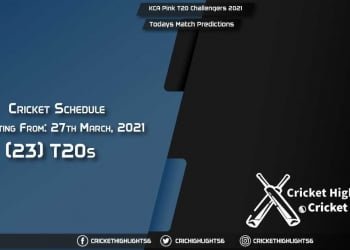 KCA Pink T20 Challengers, 2021, 2nd Semi-Final: SAP vs EME, Playing 11 & Today's Match Predictions