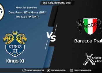 KIN-XI-vs-BAP,-1st-Semi-Final-Match,-March-27,-2021-Live-Cricket-Score,-ECS-Italy,-Bologna,-2021