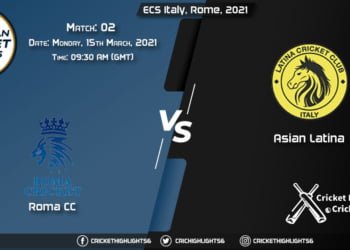Roma-CC-vs-Asian-Latina,-Match-2,-March-15,-2021-Live-Cricket-Score,-ECS-Italy,-Rome,-2021