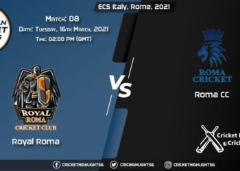 Royal-Roma-vs-Roma-CC,-Match-8,-March-16,-2021-Live-Cricket-Score,-ECS-Italy,-Rome,-2021