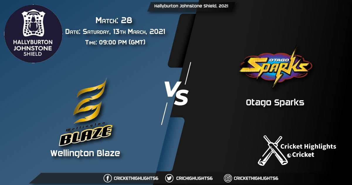 Wellington-Blaze-vs-Otago-Sparks,-Match-28,-March-13,-2021-Live-Cricket-Score,-Hallyburton-Johnstone-Shield,-2021