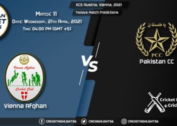 ECS Austria, Vienna, 2021, Match 11: VIA vs PKC, Playing 11 & Today's Match Predictions