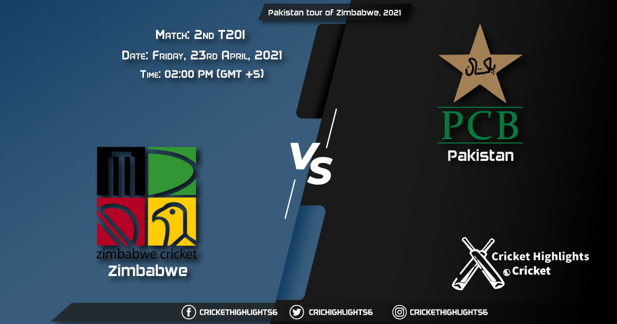 ZIM vs PAK, Live Scorecard, Match 2nd T20I, April 23, 2021, Live Cricket Score, Pakistan tour of Zimbabwe, 2021