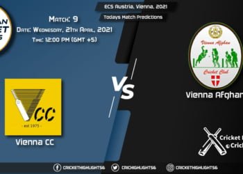 ECS Austria, Vienna, 2021, Match 9: VCC vs VIA, Playing 11 & Today's Match Predictions