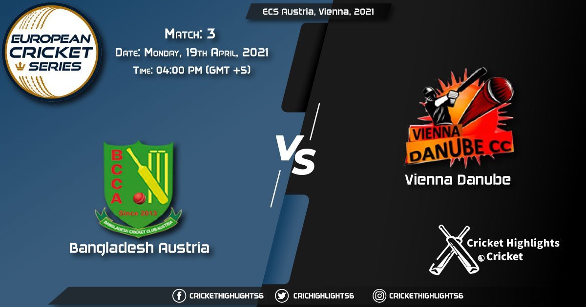 BAA vs VID, Live Scorecard, Match 3, April 19, 2021, Live Cricket Score, ECS Austria, Vienna, 2021