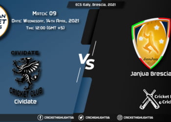 CIV vs JAB, Live Scorecard, Match 9, April 14, 2021, Live Cricket Score, ECS Italy, Brescia, 2021