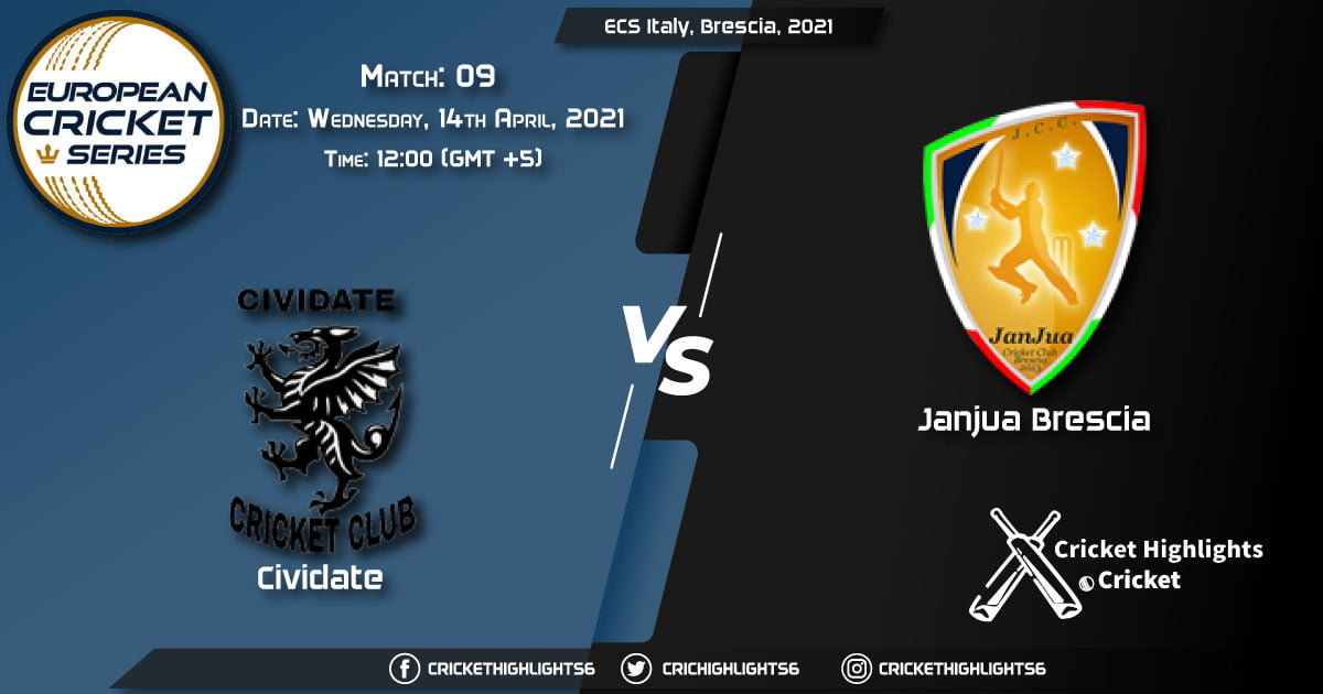 CIV vs JAB, Live Scorecard, Match 9, April 14, 2021, Live Cricket Score, ECS Italy, Brescia, 2021
