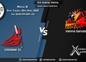 ECS Austria, Vienna, 2021, Match 8: CRC vs VID, Playing 11 & Today's Match Predictions
