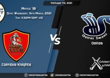 CK vs OEI, Live Scorecard, Match 18, April 14, 2021, Live Cricket Score, Portugal T10, 2021
