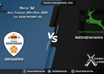DER vs NOT, Live Scorecard, Match 32, April 29, 2021, Live Cricket Score, County Championship, 2021