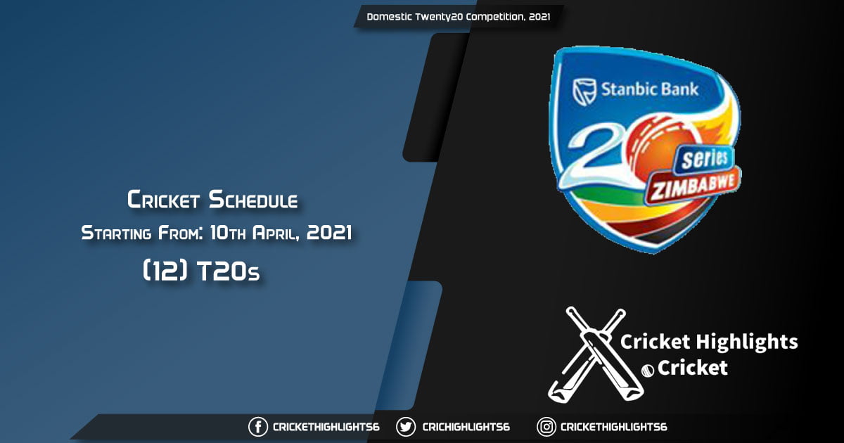 Domestic Twenty20 Competition, 2021 - Schedule, Fixture List, Match Timings, Live Score, Results, Venues, Teams and Squads