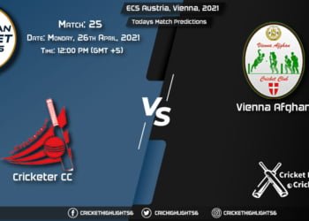 ECS Austria, Vienna, 2021, Match 25: CRC vs VIA, Playing 11 & Today's Match Predictions