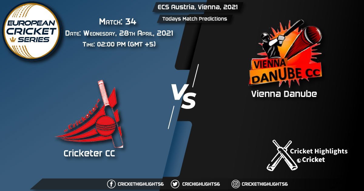 ECS Austria, Vienna, 2021, Match 34: CRC vs VID, Playing 11 & Today's Match Predictions