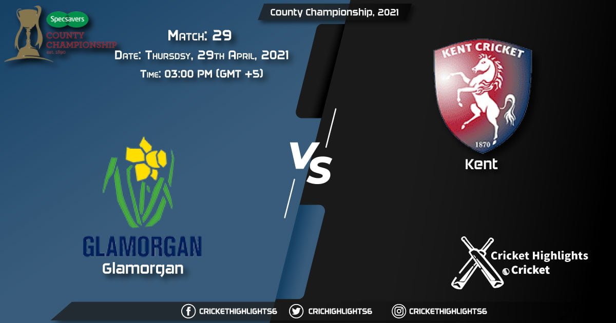 GLA vs KET, Live Scorecard, Match 29, April 29, 2021, Live Cricket Score, County Championship, 2021