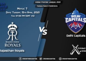 Indian T20 League, 2021, Match 7 RR vs DC, Playing 11 & Today's Match Predictions