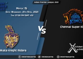 KKR vs CSK, Live Scorecard, Match 15, April 21, 2021, Live Cricket Score, Indian Premier League, 2021