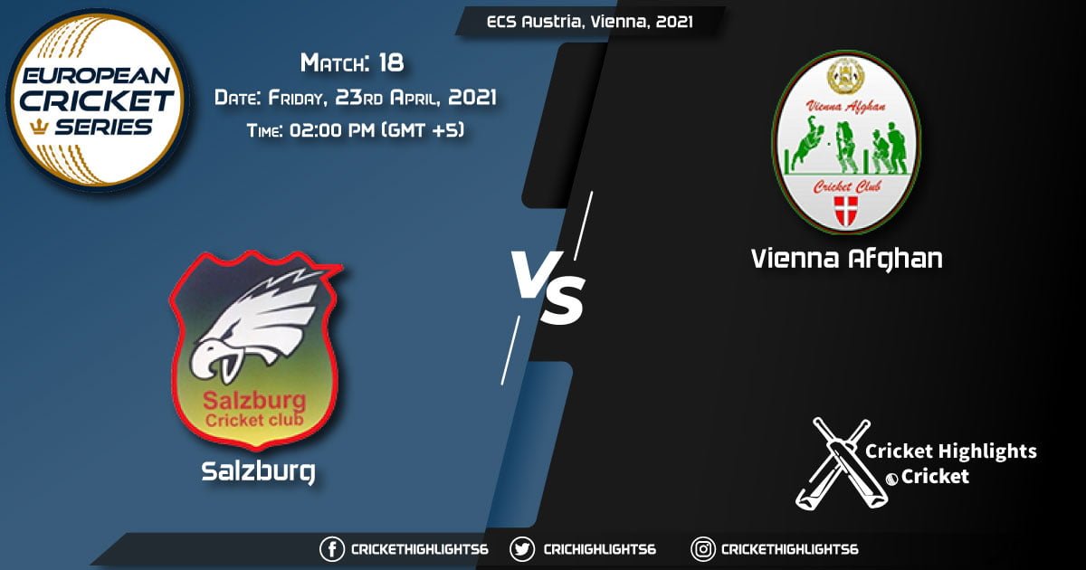 SAL vs VIA, Live Scorecard, Match 18, April 23, 2021, Live Cricket Score, ECS Austria, Vienna, 2021
