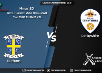 DUR vs DER, Live Scorecard, Match 20, April 22, 2021, Live Cricket Score, County Championship, 2021