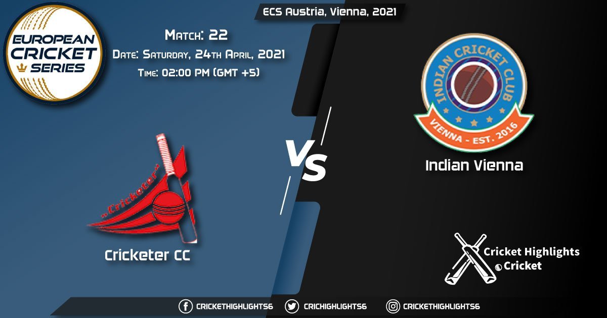 CRC vs INV, Live Scorecard, Match 22, April 24, 2021, Live Cricket Score, ECS Austria, Vienna, 2021