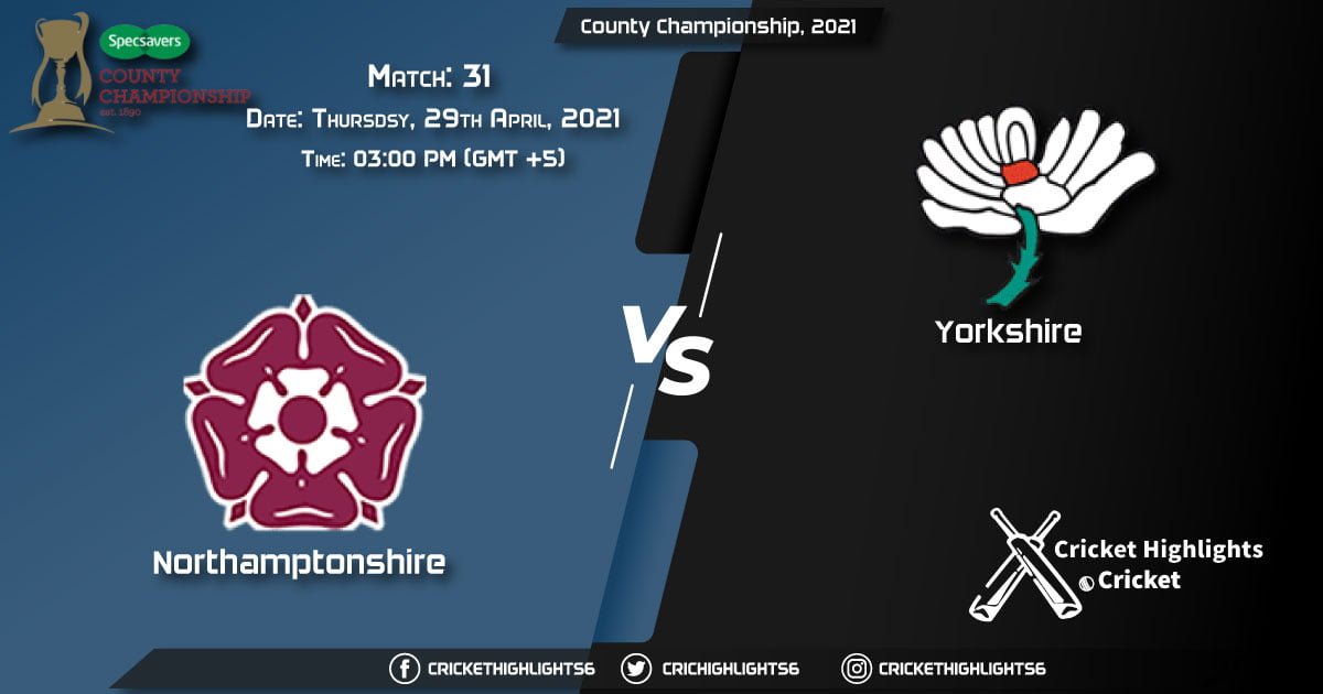 NOR vs YOR, Live Scorecard, Match 31, April 29, 2021, Live Cricket Score, County Championship, 2021
