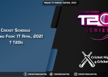Nepal Tri-Nation Series, 2021 - Schedule, Fixture List, Match Timings, Live Score, Results, Venues, Teams and Squads