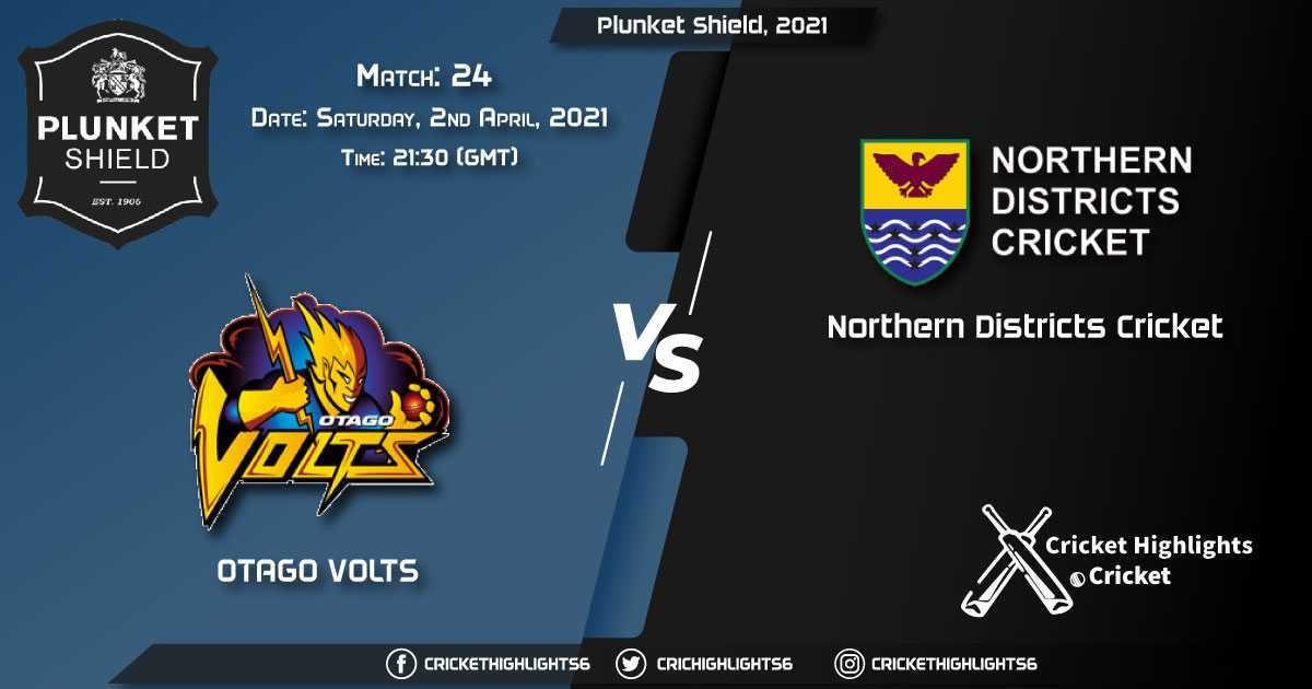 OTG vs NK Live Scorecard, Match 24, April 02, 2021 Live Cricket Score, Plunket Shield, 2021